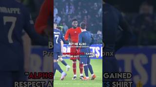 Messi Fullfills Alphonso Davies’s Dream shorts [upl. by Eelano]