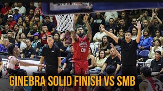 Ginebra Solid Finish vs SMB SemiFinals Game 6 [upl. by Ellimaj]