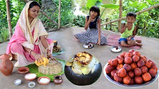 খুবই সহজ সরল ভাবে বানানো মায়ের হাতের নরম তুলতুলে তালের ফুলুরি  তালের বড়া  Palm Chop Recipe [upl. by Llertram]