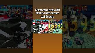 Kamusari shanks vs kid red film shanks and broggy opbr onepiece onepiecebountyrush anime opbr [upl. by Juan]