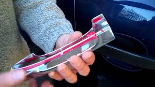 How to fit the door handle covers on a Range Rover L322 [upl. by Ssej]