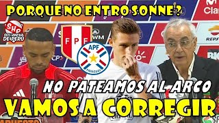 FOSSATI HABLÓ SOBRE SONNE NO LO LLEVARA A LA COPA AMERICA CONFERECIA POST PERU VS PARAGUAY [upl. by Nivle]