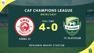 SIMBA SC 4  0 FC PLATINUM  Full Match [upl. by Kania]