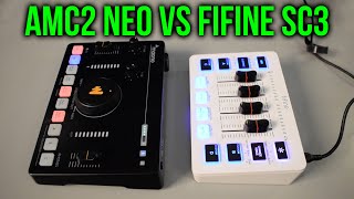 Maonocaster AMC2 Neo vs Fifine Ampligame SC3 Mixer Comparison [upl. by Aiblis]