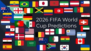 2026 World Cup Predictions Part 2 [upl. by Narhem]