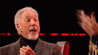 Sir Tom Jones Lets Loose On The Voice UK [upl. by Eeclehc]