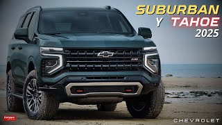 🔥 CHEVROLET TAHOE y SUBURBAN 2025  Innovación Tecnológica👍 [upl. by Mallen]