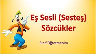 Eş Sesli Sözcükler  2 Sınıf Türkçe Dersi Eş Sesli Kelimeler Konu Anlatımı  Sesteş Sözcükler [upl. by Lenssen916]