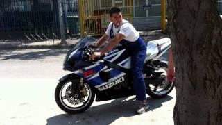 Suzuki GSXR 1000 Burnout Greece [upl. by Anneis963]