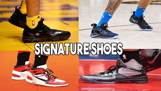 GUESS THE NBA PLAYER BY THEIR SIGNATURE SHOE  KOT4Q [upl. by Aillicec978]