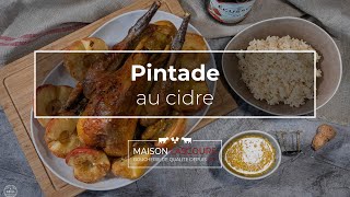 Pintade au cidre  Recette [upl. by Amaryl]