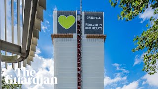 Grenfell United community group makes statement on report into tower fire – watch live [upl. by Einberger711]