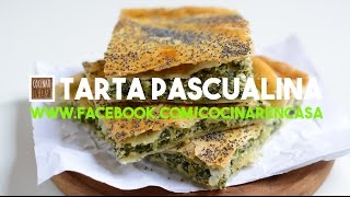 Tarta Pascualina masa de tarta [upl. by Adnale967]