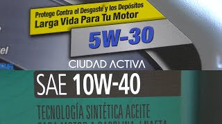 ¿QUÉ ACEITE DEBEMOS UTILIZAR 5W30 O 10W40 [upl. by Samford223]