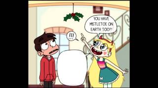 【Star Vs THE FORCES OF EVIL Comic Dub】Under the Mistletoe [upl. by Nakeber280]