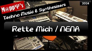 【 80s 】Rette Mich  NENA  MATZ amp MppΨ  Synthesizer amp Guitar Cover  🎧 is Better [upl. by Nugesulo]