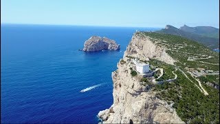 Sardinia  Alghero From the sky HD [upl. by Sturges899]