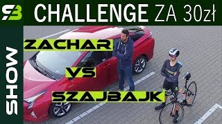 quotPorwali SzajBajkaquot Challenge za 30 zł Autocentrum z hybrydą vs SzajBajk z rowerem aero [upl. by Ronal995]