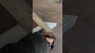 The 90 degree corner joint trick that is rarely discussed weld weldimg pipecutting metalworking [upl. by Lednik859]