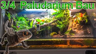 120x50x60 Paludarium Bau  Buschkrokodile  Teil 3  Epoxidharz  Beflockung [upl. by Oneill]