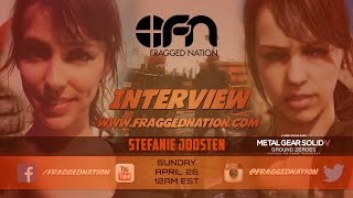 Interview with Stefanie Joosten AKA Quiet from Metal Gear Solid V The Phantom Pain  Apr 26th 1 [upl. by Sirtimid]