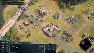 Age of Empires IV  GameplayWalkthrough  The Mongol Empire 1213 The Great Wall [upl. by Hizar]