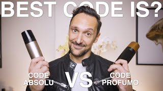 Armani CODE PROFUMO vs Armani CODE ABSOLU Which Armani Mens Fragrance Do I LOVE The Most [upl. by Nash]