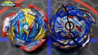 ULTIMATE VALKYRIE BROKE HELIOS VOLCANO Beyblade Burst DB B193 New Ultimate Valkyrie Valt Aoi [upl. by Fleda]