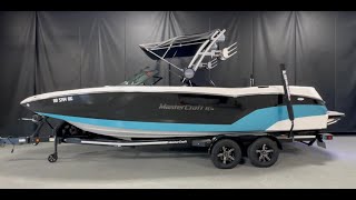 JUST ARRIVED Preowned Surf Boat Trade 2022 MasterCraft NXT24 with Upgraded Surf and Ballast [upl. by Nwahsear]