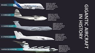 The 10 Largest Aircraft Ever Built In History [upl. by Anahsal]