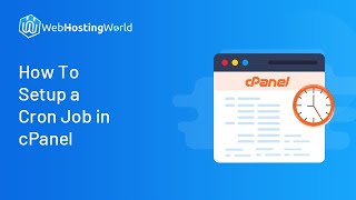 How To Setup a Cron Job in cPanel [upl. by Moffat]