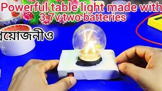 Dark night light for sleeping to make table lamp at home [upl. by Nek]