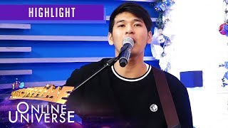 Hashtag Wilbert sings his original song Little Things  Showtime Online [upl. by Blynn46]