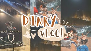 VLOG DIARY 2  ROADTRIP  CAFE INFINITE [upl. by Lein618]