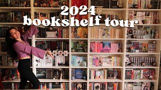 2024 BOOKSHELF TOUR 📚 my entire 600 book collection [upl. by Ardnohs]