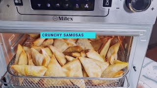 Crispy Air Fryer Samosa RecipeHow To Fold Samosa Pastry Step By Step [upl. by Elaweda78]