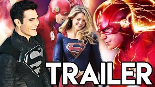 DCTV Elseworlds Crossover Trailer  The Flash 5x09 Release Date Explained [upl. by Machute]