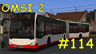 Lets Play OMSI 2 Teil 114  Linie 383 GEBuererStraße  GEHBF Gladbeck [upl. by Shien]