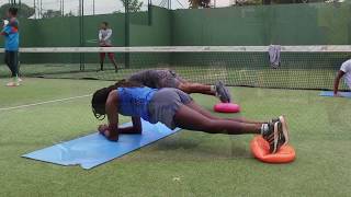 Core exercises for tennis [upl. by Harbot]