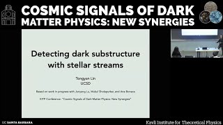 Detecting dark substructure with stellar streams ▸ Tongyan Lin UCSD [upl. by Anividul]