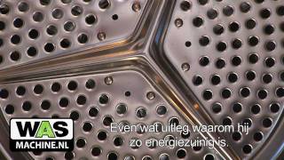 AEG condensdroger Lavatherm 59850 Sensidry demo [upl. by Ladin736]