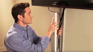 Wiremold How to Hide Flat Screen TV Cables [upl. by Adalheid]