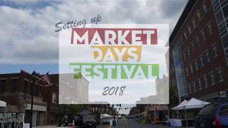 Market Days 2018  Setting Up Timelapse [upl. by Nymrak]