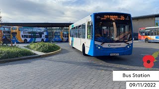 Buses at Lincoln Central 09112022 [upl. by Ihcekn]