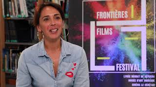 FFF Frontières Films Festival  Interview Carine Gonzalez [upl. by Llen19]