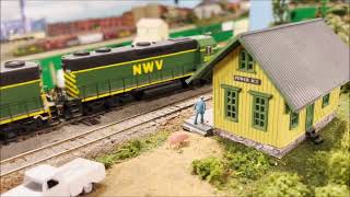 Northwestern Vermont Model RR Layout Tour Update 2024 [upl. by Eillas]