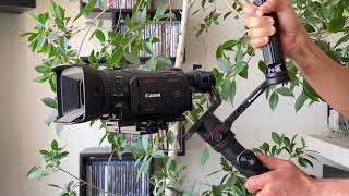 Gimbal Manfrotto MVG460 y Videocamara Canon HFG60  Todofotografia [upl. by Tirzah]