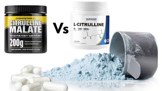 L Citrulline vs Citrulline Malate  citrulline Arginine [upl. by Eigger438]