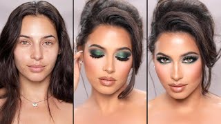 Emerald Smokey Eye Makeup Tutorial  PAINTEDBYSPENCER [upl. by Anoit]