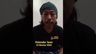 Kalender Jawa 22 Oktober 2024 primbonjawa shorts shortvideo [upl. by Yadroc26]